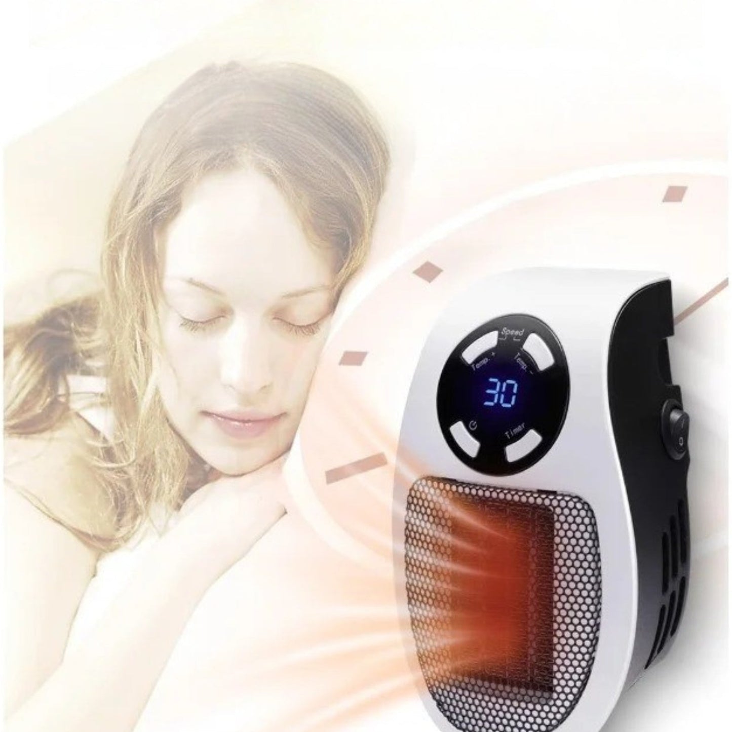 CozySway™ - Fanless Electric Heater